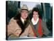 Actors Larry Hagman and Linda Gray-David Mcgough-Premier Image Canvas