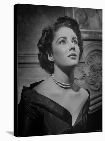 Actress Elizabeth Taylor-J^ R^ Eyerman-Premier Image Canvas