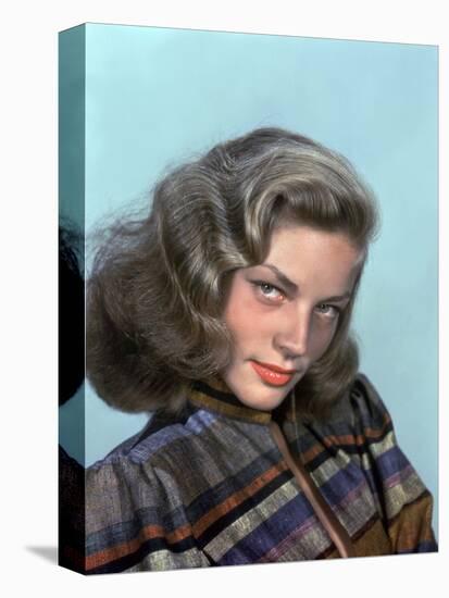 Actress Lauren Bacall born September 16th, 1924 in New York as Betty Joan Perske, here 1946 (photo)-null-Stretched Canvas