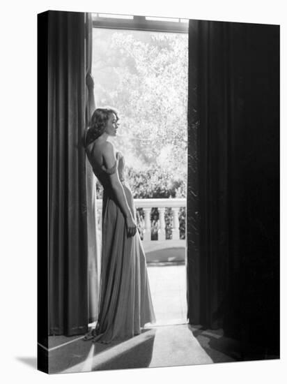 Actress Patricia Neal in "The Fountainhead"-Allan Grant-Premier Image Canvas