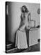 Actress Rita Hayworth Posing in Wardrobe Columbia Pictures Bought Her for the Movie "Gilda"-Bob Landry-Premier Image Canvas