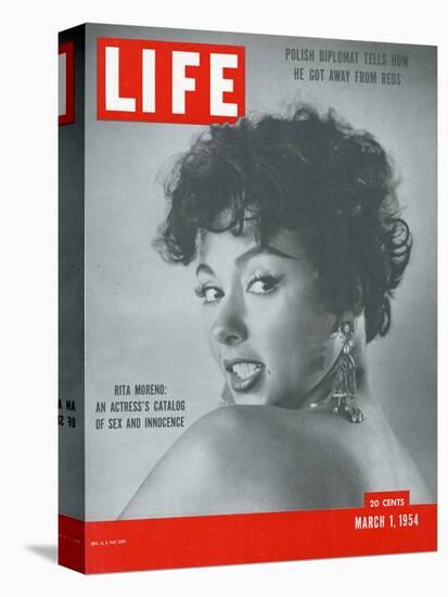 Actress Rita Moreno, March 1, 1954-Loomis Dean-Premier Image Canvas