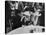 Actress Sophia Loren Attending Party at Table with Petere Lorre-Ralph Crane-Premier Image Canvas