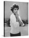 Actress Sophia Loren Displaying a Wide Range of Emotions-Loomis Dean-Premier Image Canvas