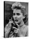 Actress Susan Douglas as Kathy Roberts in TV Soap Opera, The Guiding Light-Walter Sanders-Premier Image Canvas
