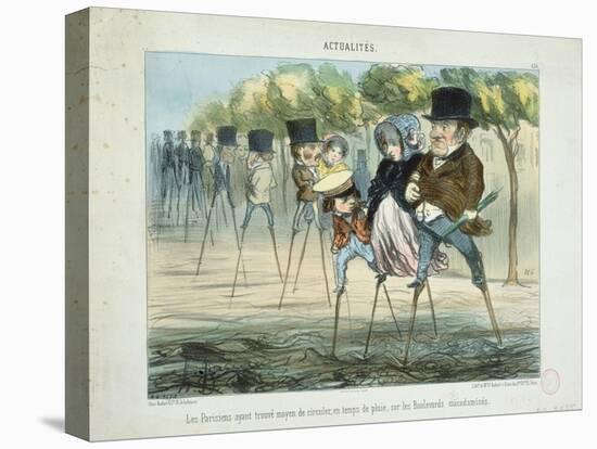 Actualites-Honore Daumier-Premier Image Canvas