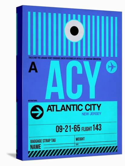 ACY Atlantic City Luggage Tag I-NaxArt-Stretched Canvas