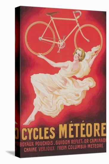 Ad for French Bicycles, Meteore-null-Stretched Canvas
