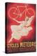 Ad for French Bicycles, Meteore-null-Stretched Canvas