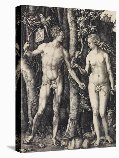 Adam and Eve, 1504-Albrecht Dürer-Premier Image Canvas