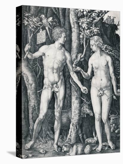 Adam and Eve, 1504-Albrecht Dürer-Premier Image Canvas