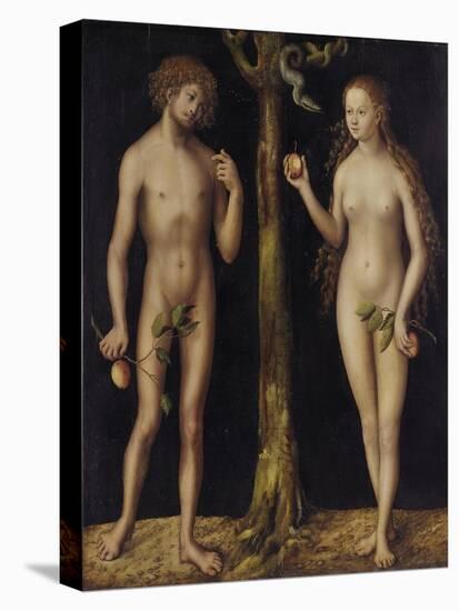 Adam and Eve-Lucas Cranach the Elder-Premier Image Canvas