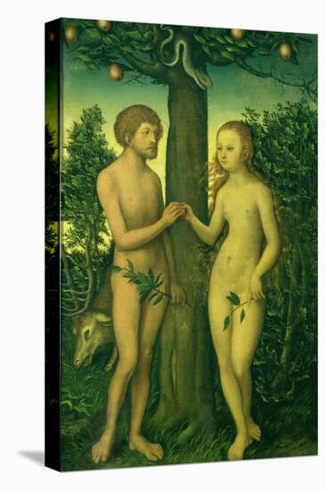 Adam and Eve-Lucas Cranach the Elder-Premier Image Canvas