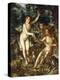 Adam and Eve-Joachim Wtewael Or Utewael-Premier Image Canvas