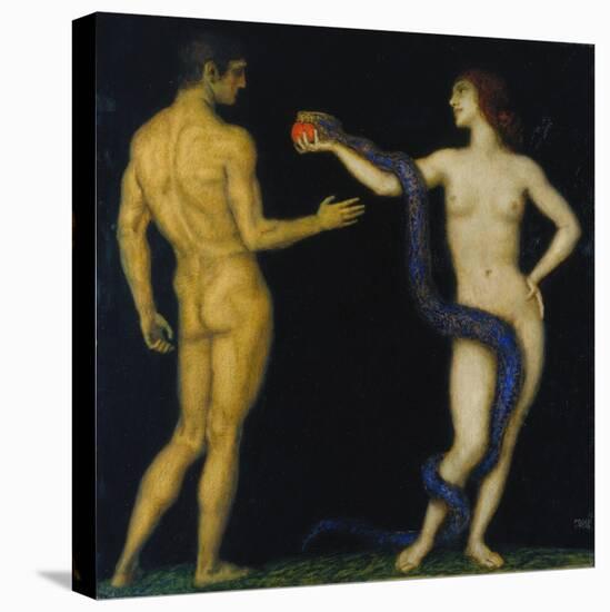 Adam und Eva-Franz von Stuck-Premier Image Canvas