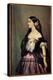 Adelina Patti, 1863 (Oil on Canvas)-Franz Xaver Winterhalter-Premier Image Canvas