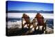 Adirondack Chairs on the Deck-George Oze-Premier Image Canvas