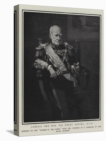 Admiral the Honourable Sir Henry Keppel-Francis Barraud-Premier Image Canvas