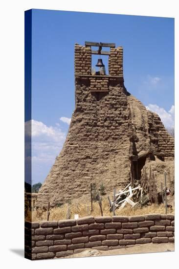 Adobe Bell Tower, Taos, New Mexico-George Oze-Premier Image Canvas
