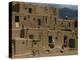 Adobe Buildings of Taos Pueblo, Dating from 1450, UNESCO World Heritage Site, New Mexico, USA-Woolfitt Adam-Premier Image Canvas