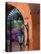 Adobe House Entry, Puerto Vallarta, Mexico-John & Lisa Merrill-Premier Image Canvas