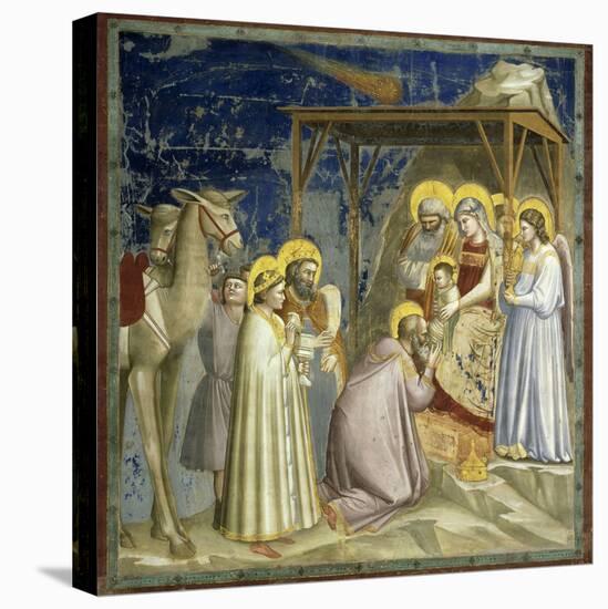 Adoration of the Kings, c.1303-10-Giotto di Bondone-Premier Image Canvas