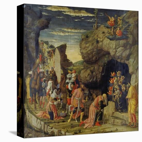 Adoration of the Kings (Centre Panel)-Andrea Mantegna-Premier Image Canvas