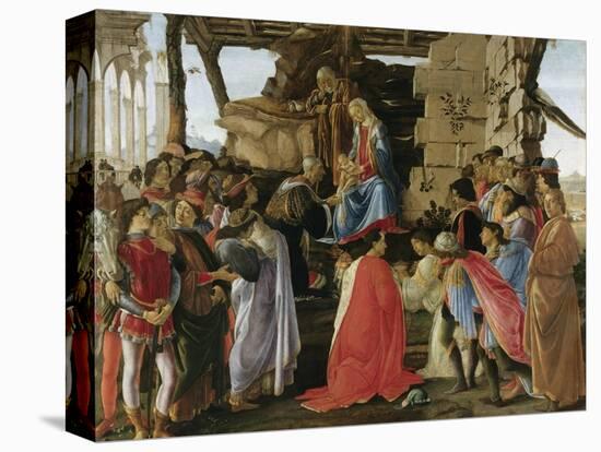 Adoration of the Magi (1475)-Sandro Botticelli-Premier Image Canvas