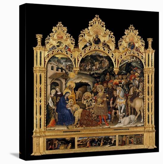 Adoration of the Magi by Gentile Da Fabriano-Gentile da Fabriano-Premier Image Canvas