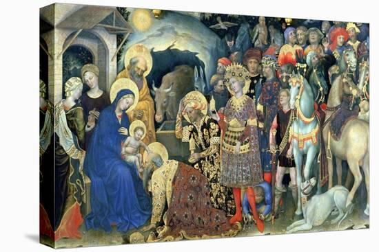 Adoration of the Magi (Detail)-Gentile Da Fabriano-Premier Image Canvas