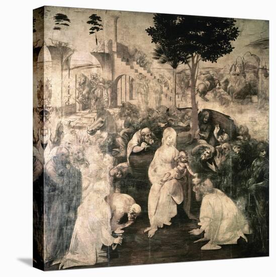 Adoration of the Magi-Leonardo da Vinci-Premier Image Canvas