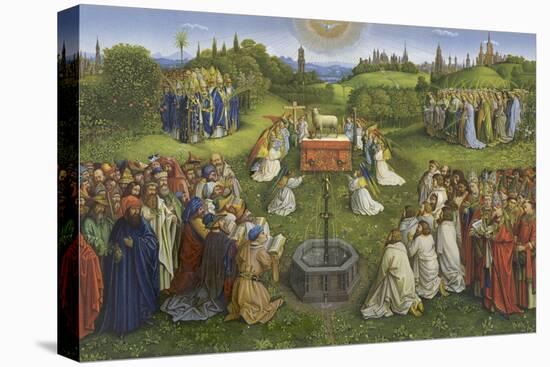 Adoration of the Mystic Lamb-Hubert & Jan Van Eyck-Premier Image Canvas