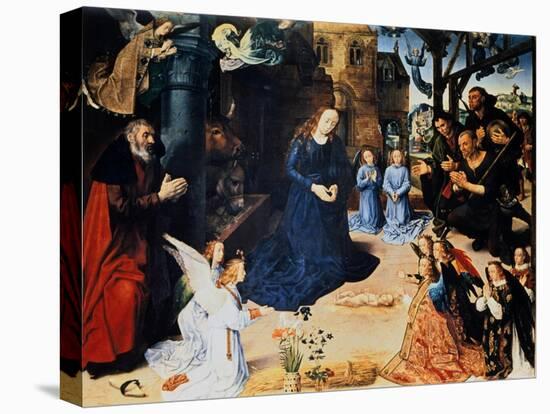 Adoration of the Shepherd, 1476-1479-Hugo van der Goes-Premier Image Canvas