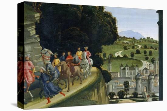 Adoration of the Shepherds, Detail-Domenico Ghirlandaio-Premier Image Canvas