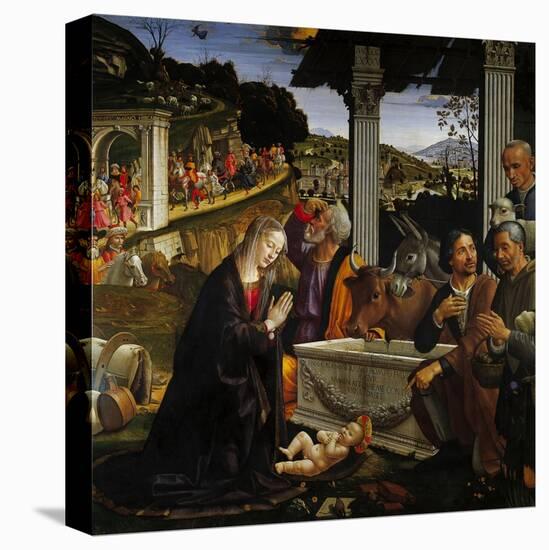 Adoration of the Shepherds-null-Premier Image Canvas