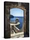 Adriatic Sea Framed By Gate, Dubrovnik, Croatia-Adam Jones-Premier Image Canvas
