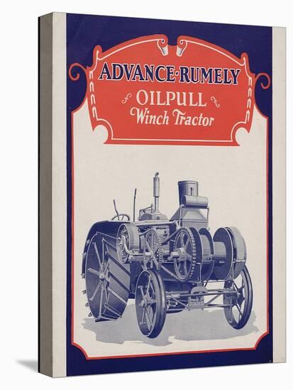 Advance-Rumely Oil Pull Winch Tractor-null-Premier Image Canvas