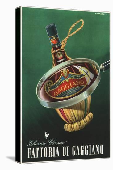 Advert, Chianti 1956-null-Stretched Canvas