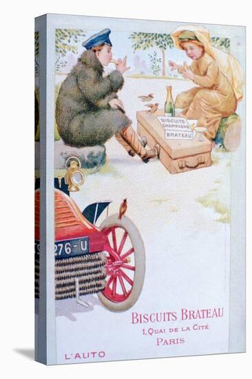 Advert for Biscuits Brateau, C1900s-null-Premier Image Canvas