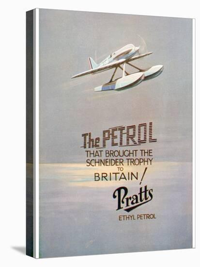 Advert for Pratts Ethyl Petrol, C1928-null-Premier Image Canvas