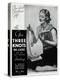 Advert for Three Knots De-Luxe Stockings 1934-null-Stretched Canvas