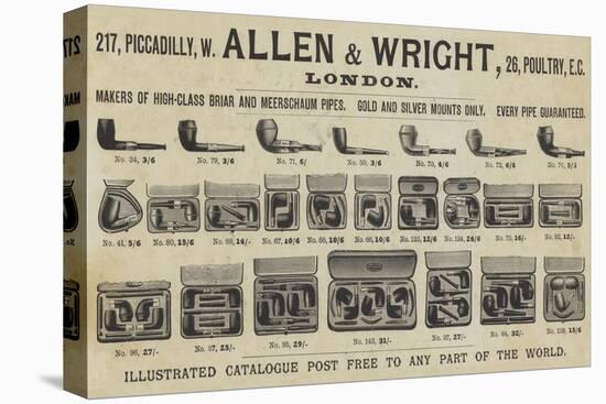 Advertisement, Allen and Wright-null-Premier Image Canvas