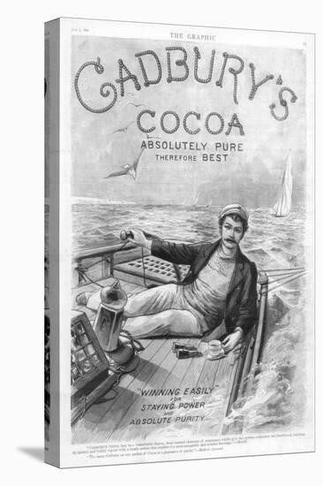 Advertisement for Cadbury's Cocoa, 1890-null-Premier Image Canvas