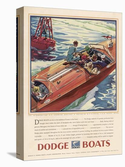 Advertisement for Dodge Boats-Ellis Wilson-Premier Image Canvas