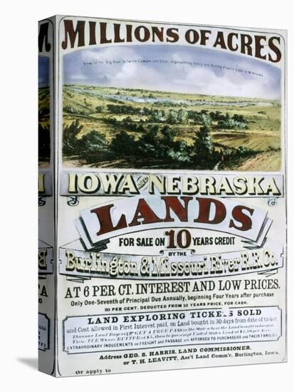 Advertisement for Iowa and Nebraska Lands-null-Premier Image Canvas