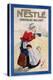 Advertisement for Nestle Chocolat Au Lait, C.1920 (Colour Litho)-null-Premier Image Canvas