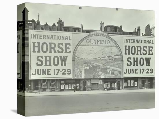 Advertisement for the International Horse Show, 114 Piccadilly, London, 1912-null-Premier Image Canvas