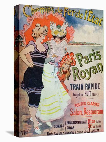 Advertisement for the Paris-Royan Railway Line, c.1908-Georges Meunier-Premier Image Canvas
