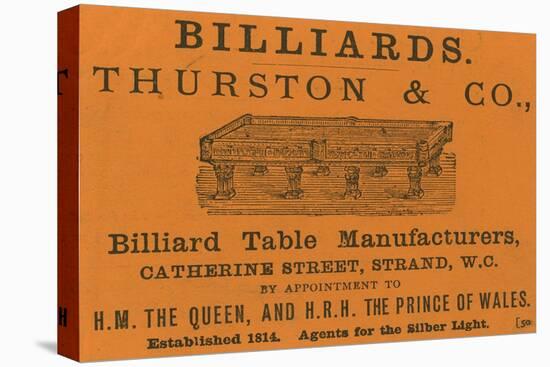 Advertisement for Thurston and Co-null-Premier Image Canvas