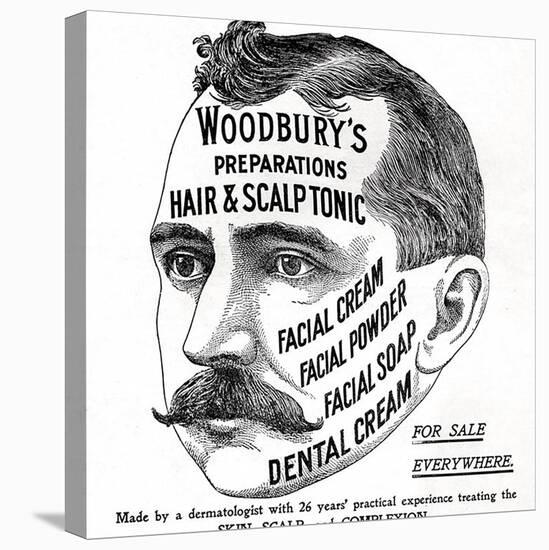 Advertisement for 'Woodbury's Preparations', 1910s-English School-Premier Image Canvas